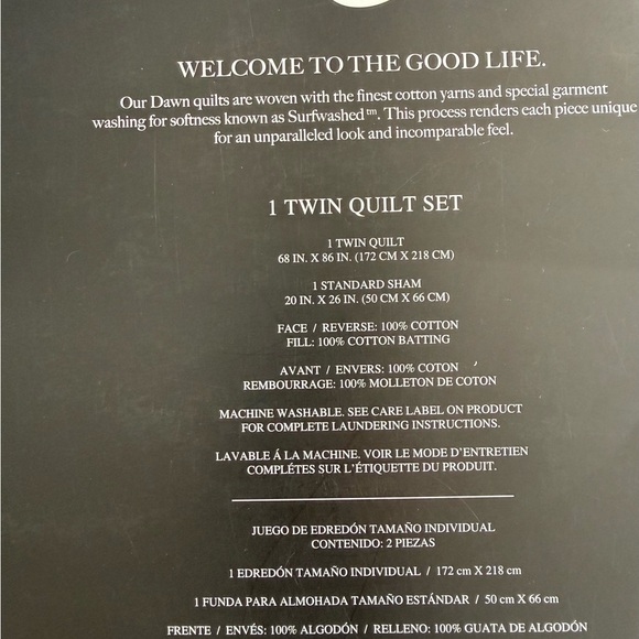 NWT Ugg Twin quit set - Picture 2 of 4